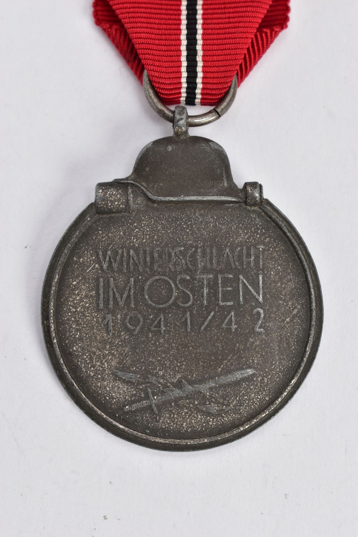 GERMAN WORLD WAR TWO 'OST-MEDAILLE' MEDAL, Winter War in the East Medal, un-marked example with - Image 3 of 5