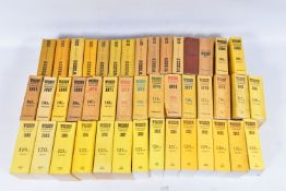 WISDEN CRICKETERS' ALMANACK 1950 - 1995 (1961 and 1976 missing) a mixture of original limp cloth and