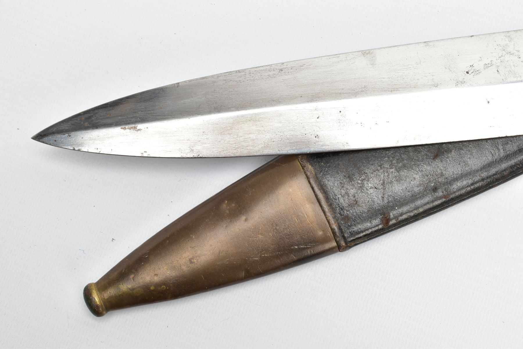A FRENCH 1831 PATTERN INFANTRY GLADIUS SHORT SWORD, with scabbard which is marked 998, the blade - Image 11 of 13