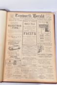 THE TAMWORTH HERALD - WAR YEAR EDITION, an Archive of the Tamworth Herald Newspaper covering 1939,