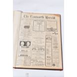 THE TAMWORTH HERALD, an Archive of the Tamworth Herald Newspaper from 1918, the newspapers are bound