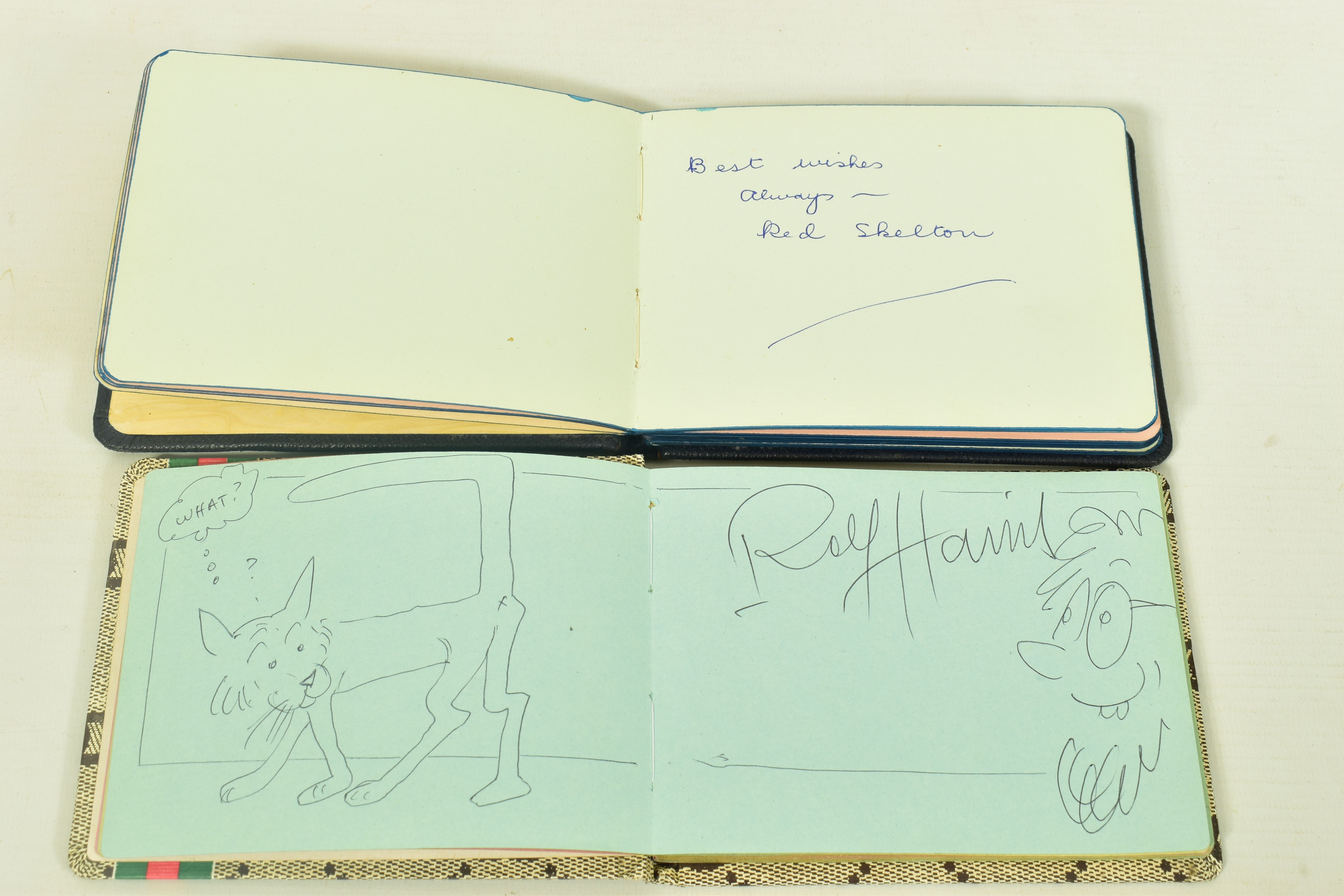 FILM & STAGE AUTOGRAPH ALBUM, a collection of signatures in two autograph albums featuring some of - Image 4 of 8