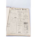 THE TAMWORTH HERALD, an Archive of the Tamworth Herald Newspaper from 1923, the newspapers are bound