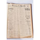 THE TAMWORTH HERALD, an Archive of the Tamworth Herald Newspaper from 1946, the newspapers are bound