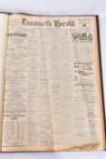 THE TAMWORTH HERALD, an Archive of the Tamworth Herald Newspaper from 1946, the newspapers are bound