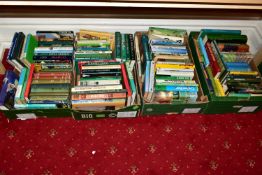 CRICKET BOOKS, four boxes containing approximately 95 titles, mainly hardback to include B&H, Pelham
