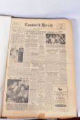 THE TAMWORTH HERALD, an Archive of the Tamworth Herald Newspaper from 1966, the newspapers are bound