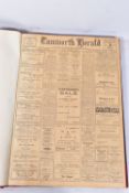 THE TAMWORTH HERALD, an Archive of the Tamworth Herald Newspaper from 1959, the newspapers are bound