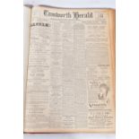 THE TAMWORTH HERALD - WAR YEAR EDITION, an Archive of the Tamworth Herald Newspaper covering 1944,