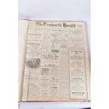 THE TAMWORTH HERALD, an Archive of the Tamworth Herald Newspaper from 1927, the newspapers are bound
