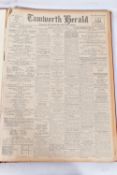 THE TAMWORTH HERALD - WAR YEAR EDITION, an Archive of the Tamworth Herald Newspaper covering 1943,