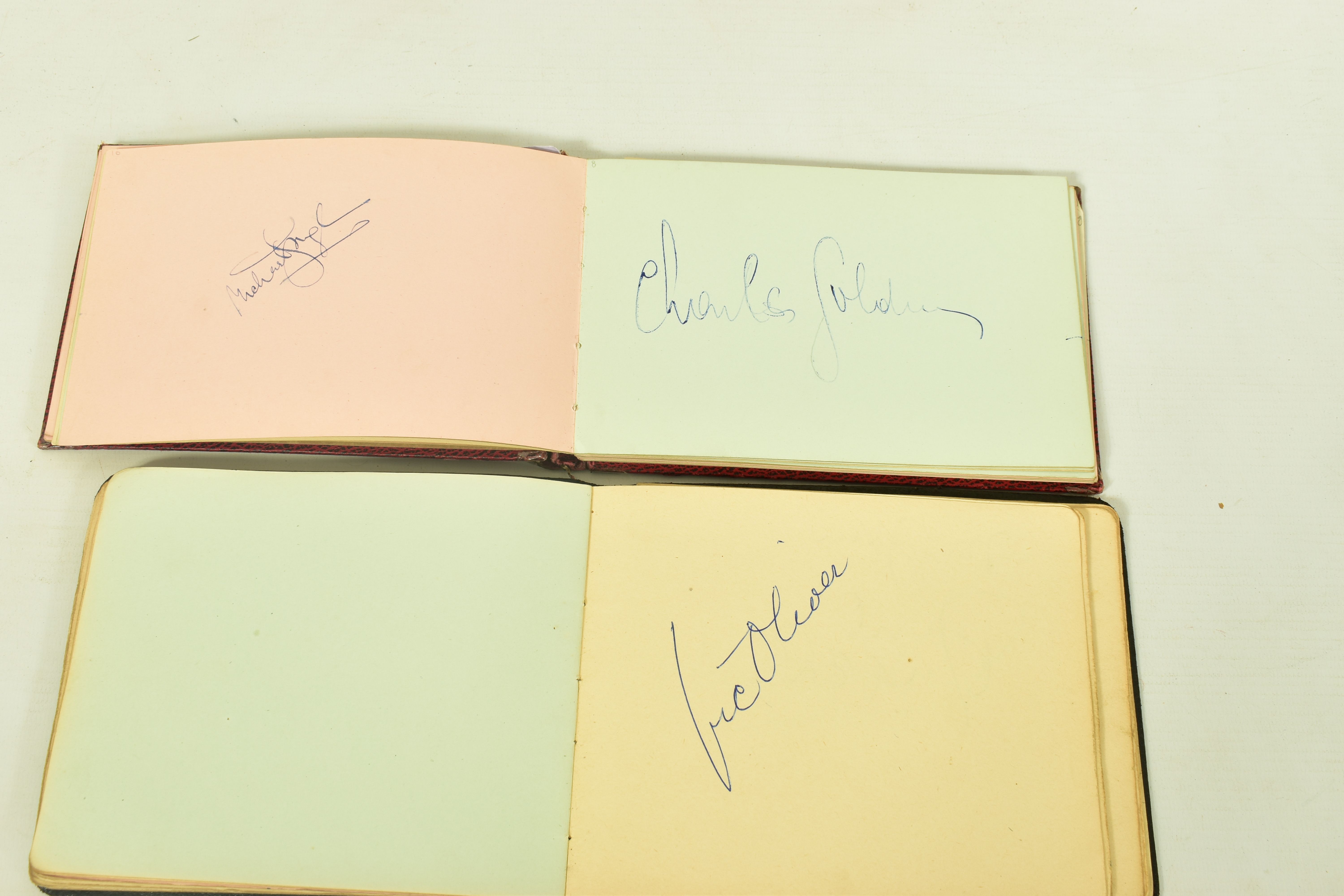 FILM & STAGE AUTOGRAPH ALBUM, a collection of signatures in two autograph albums featuring some of - Image 11 of 11