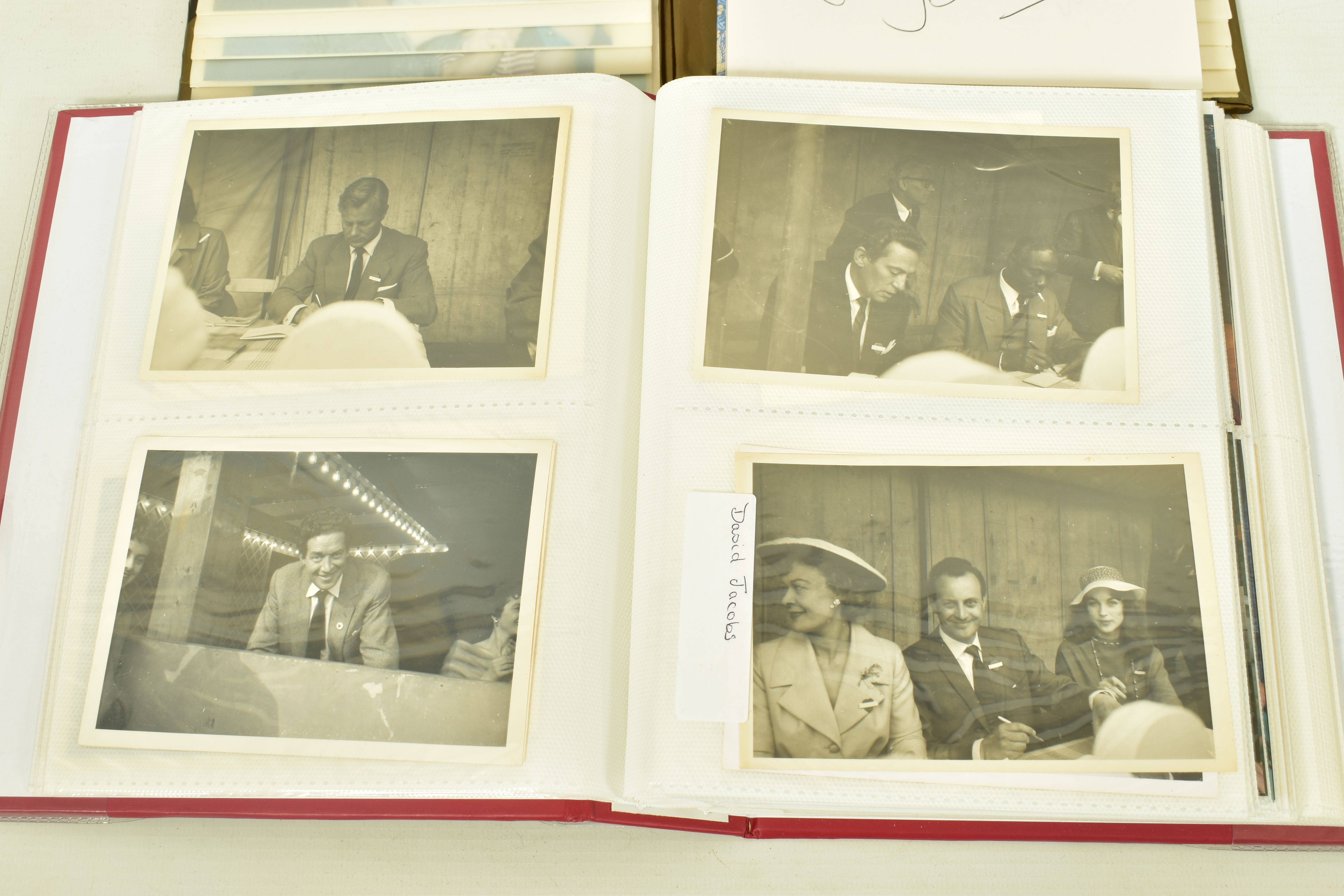 FILM, TELEVISION & STAGE AUTOGRAPH ALBUM & PHOTOGRAPHS, a collection featuring one album of - Image 6 of 17