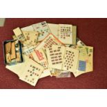 LARGE COLLECTION OF STAMPS IN A BOX, with various albums and loose, we note GB collection from early