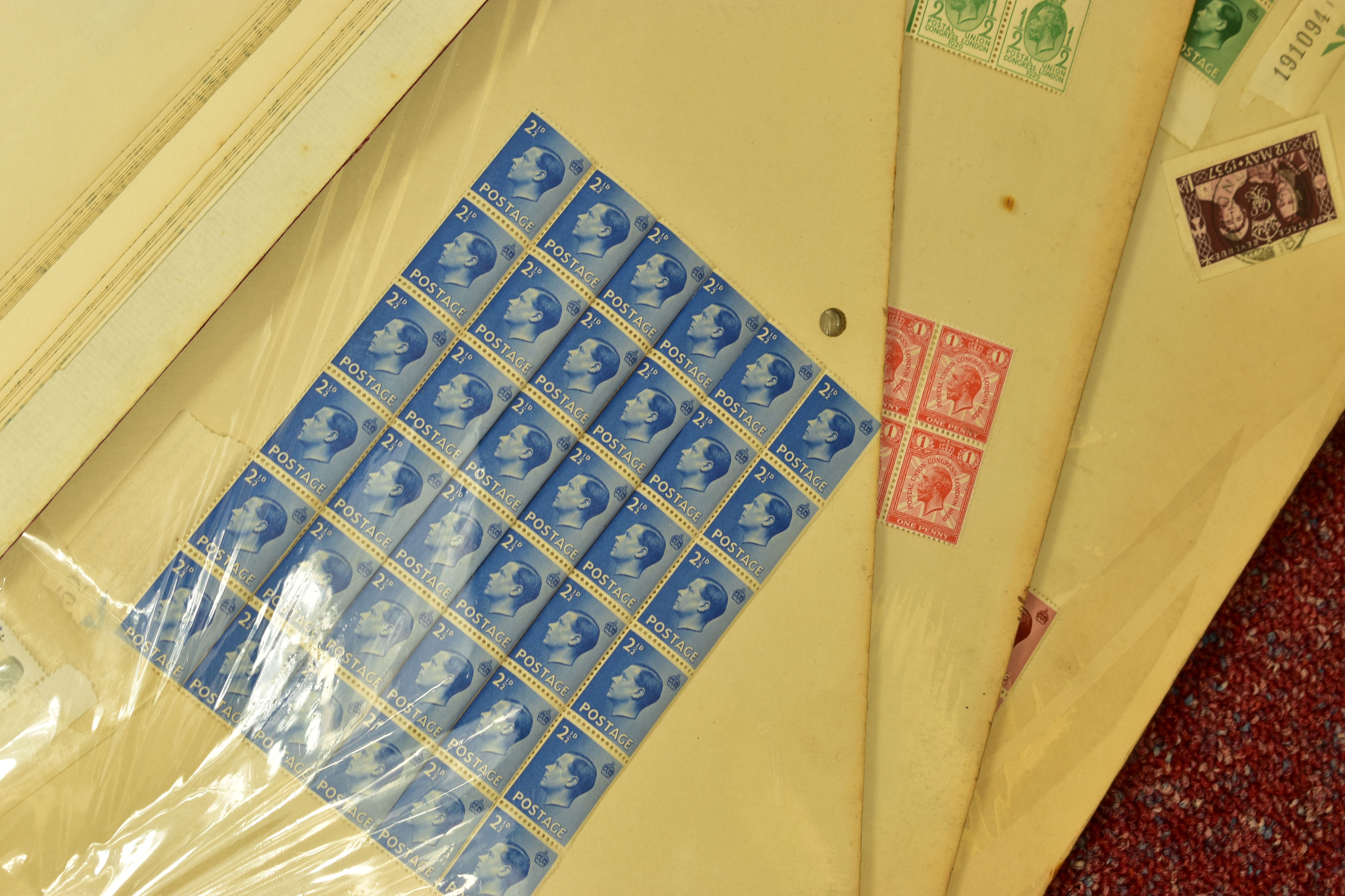 LARGE COLLECTION OF STAMPS IN A BOX, with various albums and loose, we note GB collection from early - Image 7 of 7
