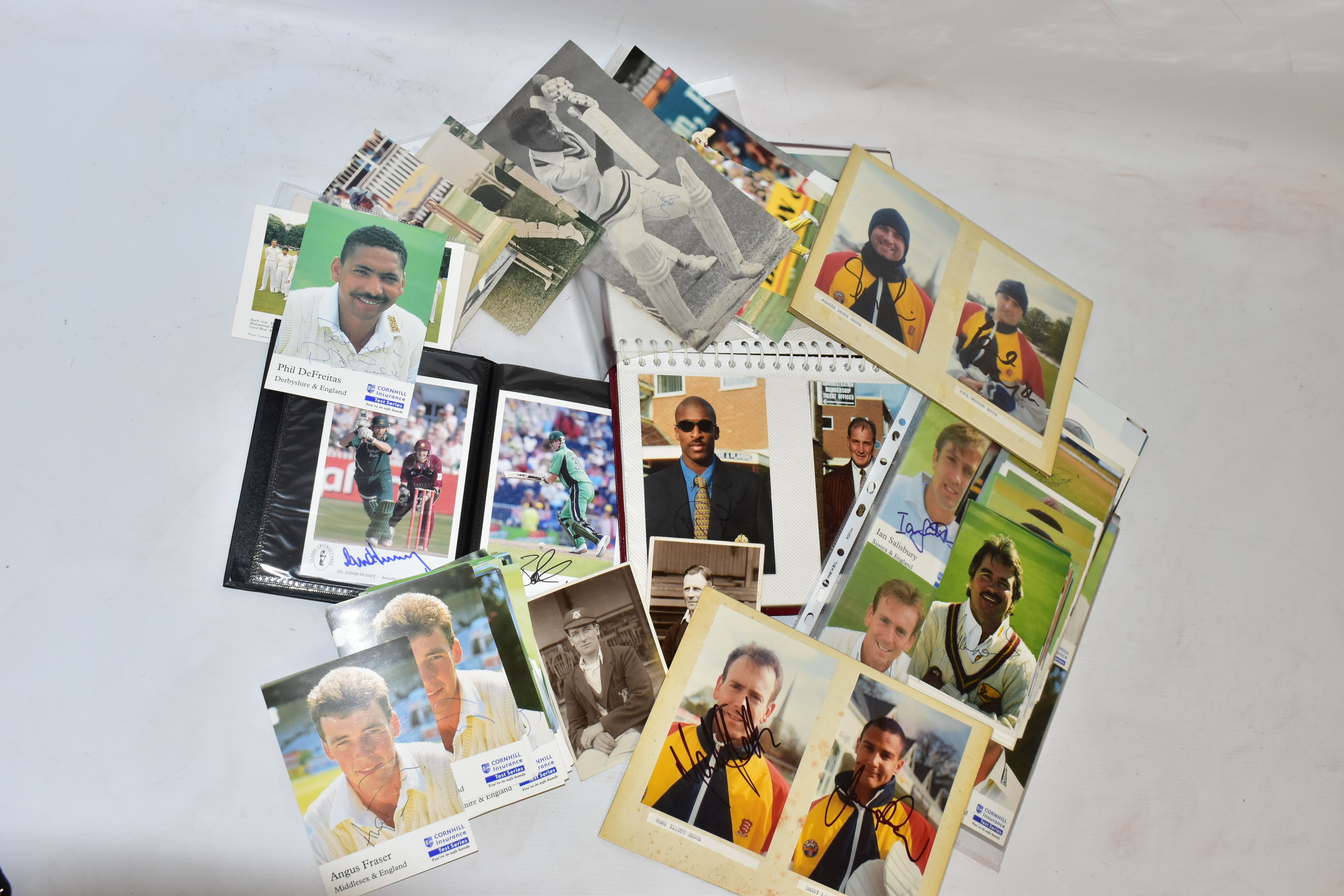 CRICKET - SIGNED PHOTOGRAPHS, a collection of 150+ Cricket Photographs, mostly signed and