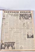 THE TAMWORTH HERALD, an Archive of the Tamworth Herald Newspaper from 1967, the newspapers are bound