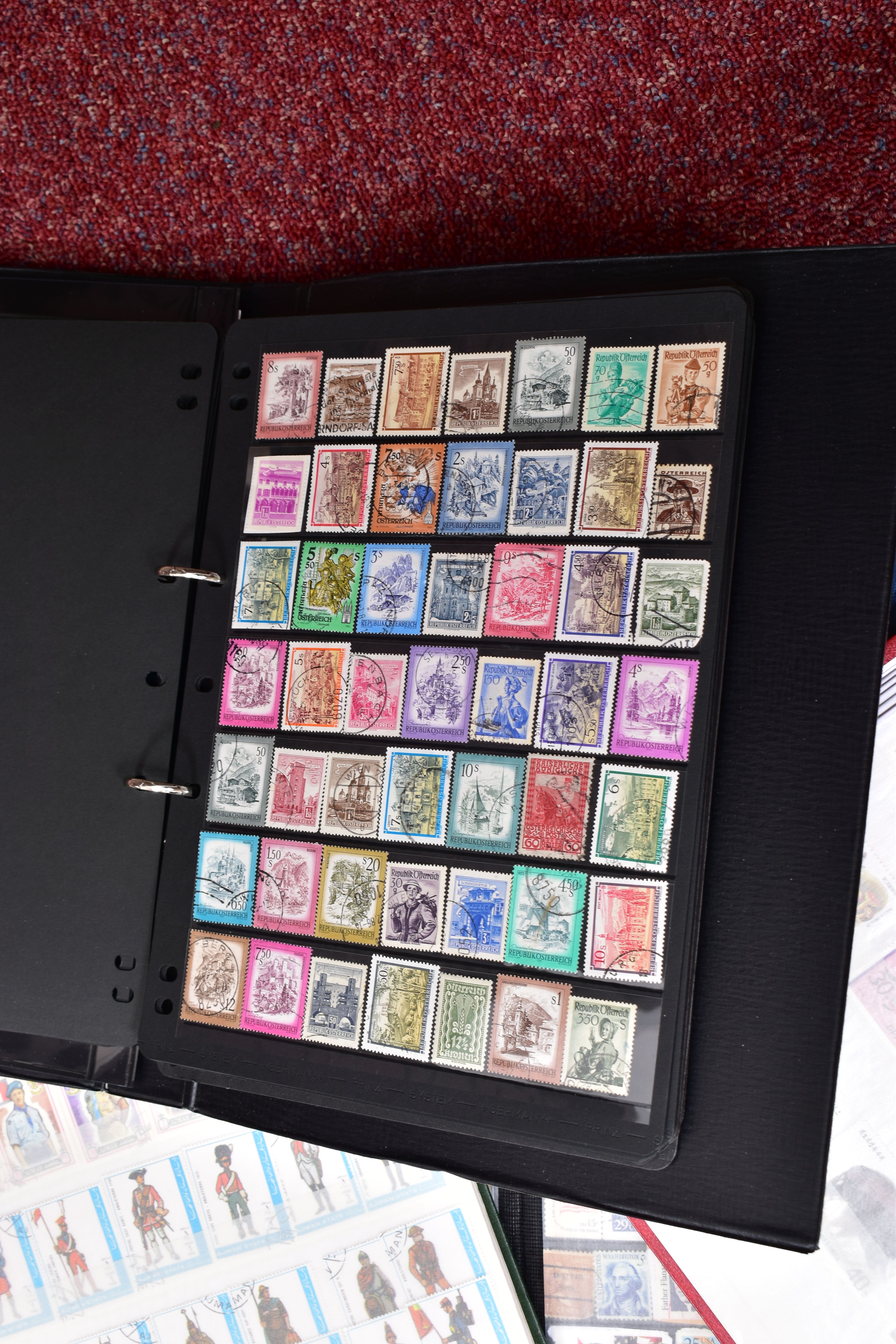 VERY LARGE ACCUMULATION OF STAMPS IN TWENTY STOCKBOOKS, three Hagner type albums and three older - Image 6 of 10
