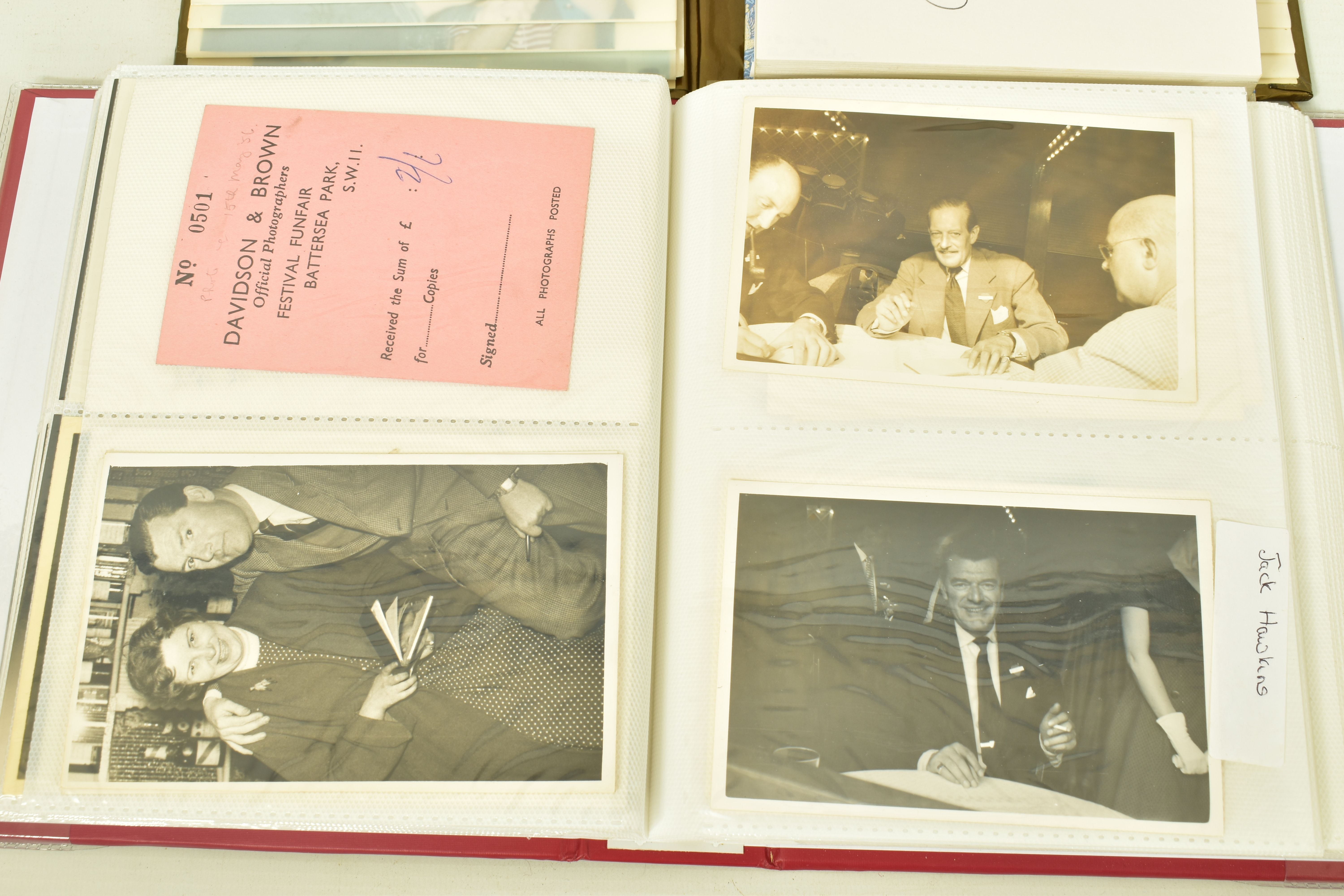FILM, TELEVISION & STAGE AUTOGRAPH ALBUM & PHOTOGRAPHS, a collection featuring one album of - Image 9 of 17