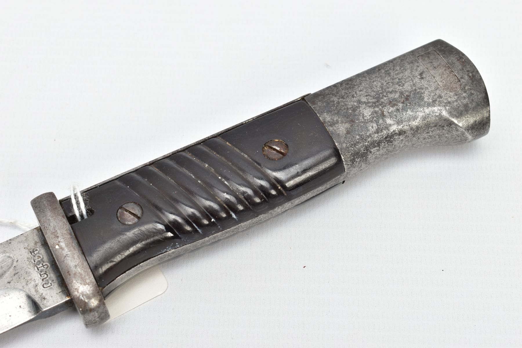 A GERMAN WORLD WAR TWO BAYONET, for the K98 Mauser rifle, bayonet is in good condition, with minimal - Image 2 of 8