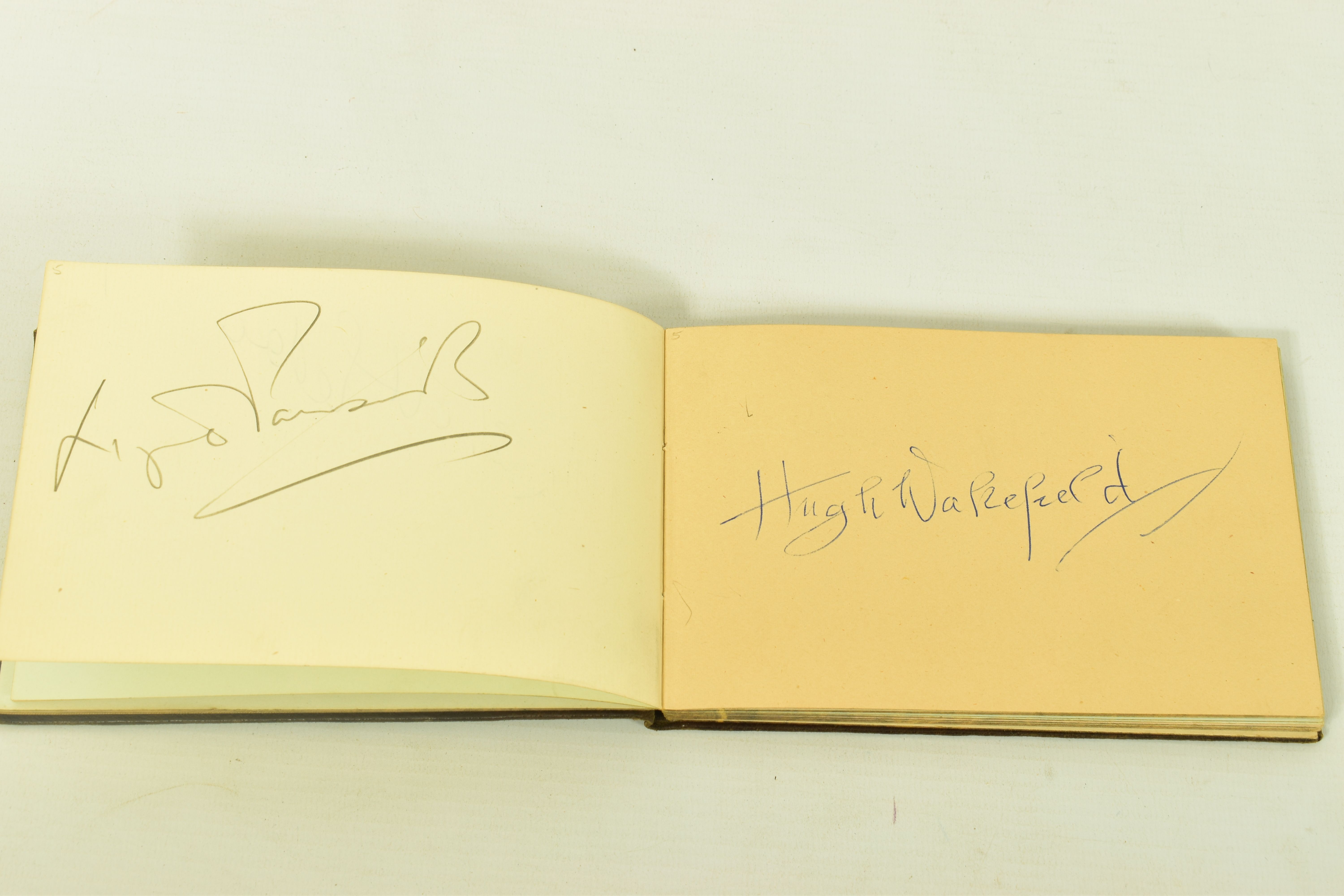 FILM & STAGE AUTOGRAPH ALBUM, a collection of signatures in an autograph album featuring some of the - Image 6 of 9