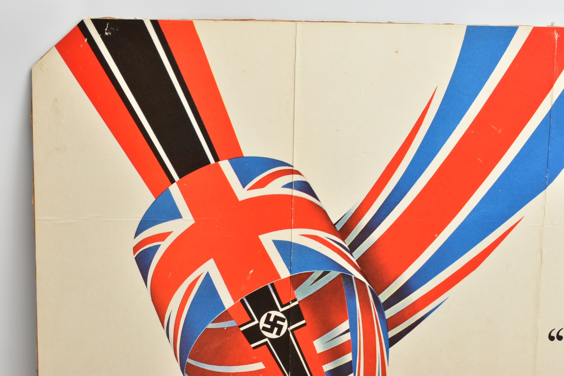 A LARGE ORIGINAL CARDBOARD POSTER FROM THE MOVIE 'BATTLE OF BRITAIN', made in 1969, measures - Image 2 of 8