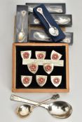 A GEORGE V SILVER GUILD OF HANDICFRAFTS SPOON, engraved initials and date to handle, London 1927,