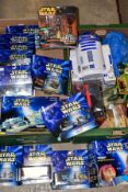 A QUANTITY OF BOXED GALOOB STAR WARS EPISODE I MICROMACHINES SETS, to include Pod Racer packs 1 -