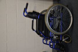 A DRIVE WHEELCHAIR self-propelled wheelchair (max weight 115kg) model No GBHX59JB