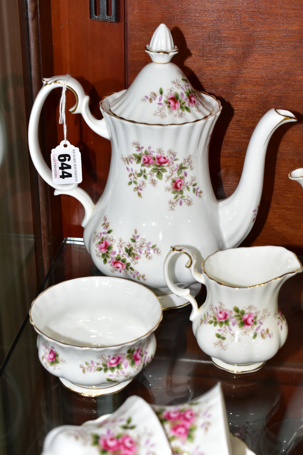 A ROYAL ALBERT 'LAVENDER ROSE' PATTERN COFFEE SERVICE AND A FRANCONIA COFFEE SERVICE, the Royal - Image 5 of 7