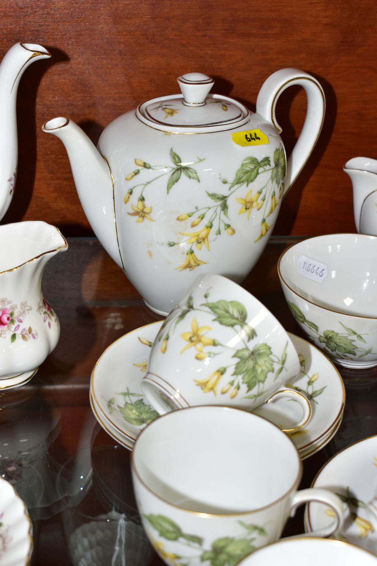 A ROYAL ALBERT 'LAVENDER ROSE' PATTERN COFFEE SERVICE AND A FRANCONIA COFFEE SERVICE, the Royal - Image 4 of 7