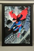 ALEX ROSS FOR DC COMICS (AMERICAN CONTEMPORARY) 'SUPERMAN TWENTIETH CENTURY' signed limited