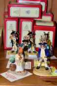 SEVEN BOXED ROYAL DOULTON LIMITED EDITION BUNNYKINS FIGURES, comprising two from the Australian