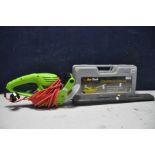 AN AM-TECH TWO TON HYDRAULIC FLOOR JACK along with a Garden essentials hedge trimmer (PAT pass and