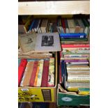 THREE BOXES OF CHILDRENS BOOKS, titles include Ladybird books, Beatrix Potter, Enid Blyton, Reverend