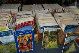 COUNTRY LIFE MAGAZINES, a collection of several hundred editions of Country Life Magazine dating