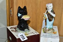 TWO BOXED BESWICK BEATRIX POTTER FIGURES, Duchess (with pie) BP-3b and Susan BP-3c (2) (Condition