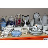 A SIXTY FIVE PIECE PRESIDENTIAL COLLECTION DINNER SERVICE, WITH A GROUP OF CERAMICS AND GLASS, to