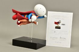 DOUG HYDE (BRITISH 1972) 'IS IT A BIRD? IS IT A PLANE?' a limited edition sculpture of a superhero