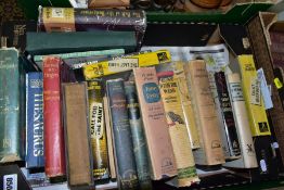 BOOKS, Forty titles in two boxes to include early and mid-20th century publications of works by