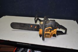 A McCULLOCH 438 PETROL CHAINSAW (engine pulls freely but hasn't started)