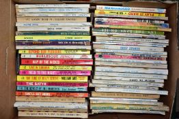 A BOX OF PULP FICTION BOOKS, to include approximately fifty books and magazines including