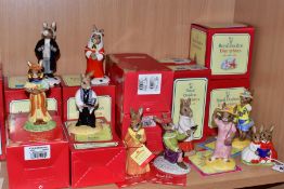 TEN BOXED ROYAL DOULTON BUNNYKINS FIGURES FOR THE INTERNATIONAL COLLECTORS CLUB, comprising five ICC