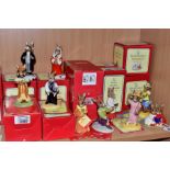 TEN BOXED ROYAL DOULTON BUNNYKINS FIGURES FOR THE INTERNATIONAL COLLECTORS CLUB, comprising five ICC