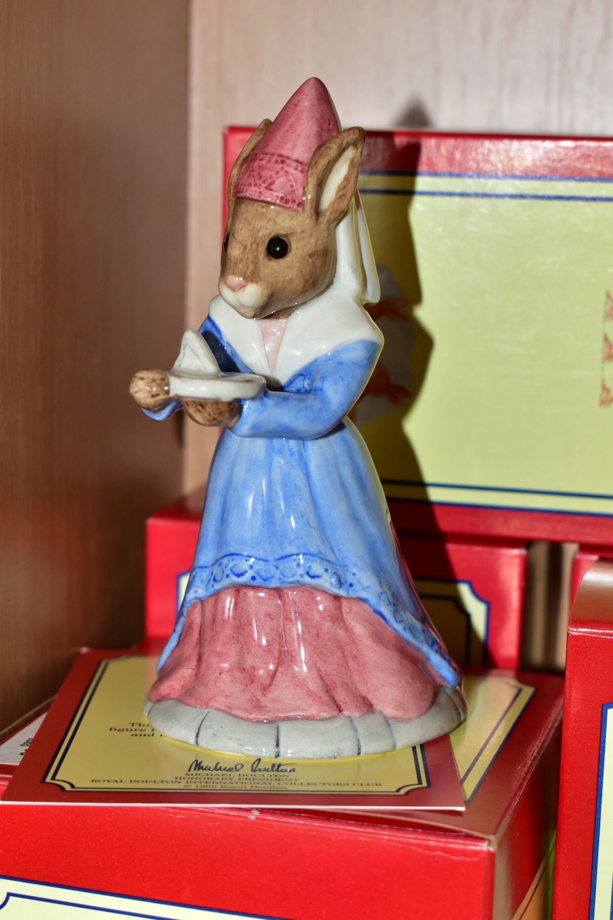 SEVEN BOXED ROYAL DOULTON BUNNYKINS OF THE YEAR FIGURES, comprising four from Holiday Outing - Image 2 of 5