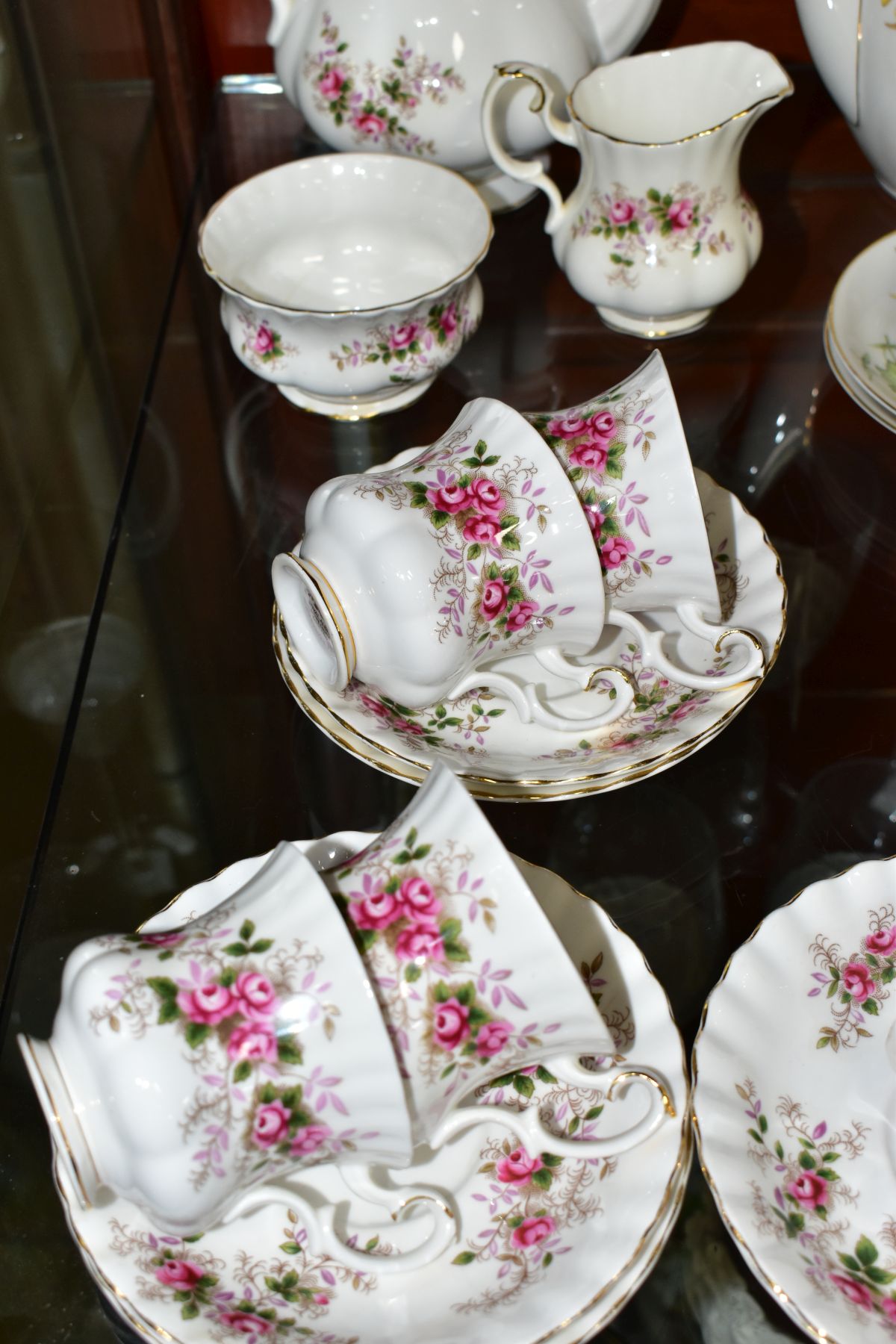 A ROYAL ALBERT 'LAVENDER ROSE' PATTERN COFFEE SERVICE AND A FRANCONIA COFFEE SERVICE, the Royal - Image 6 of 7