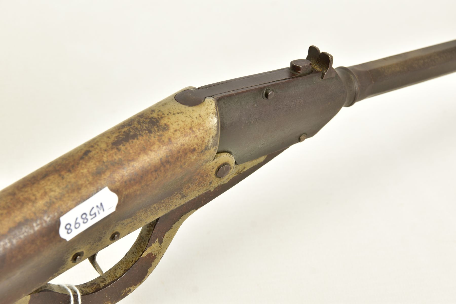 A .177'' GEM AIR RIFLE, serial number 78776 marked ‘Made Abroad’, it is fitted with an 18¾'' - Image 8 of 17