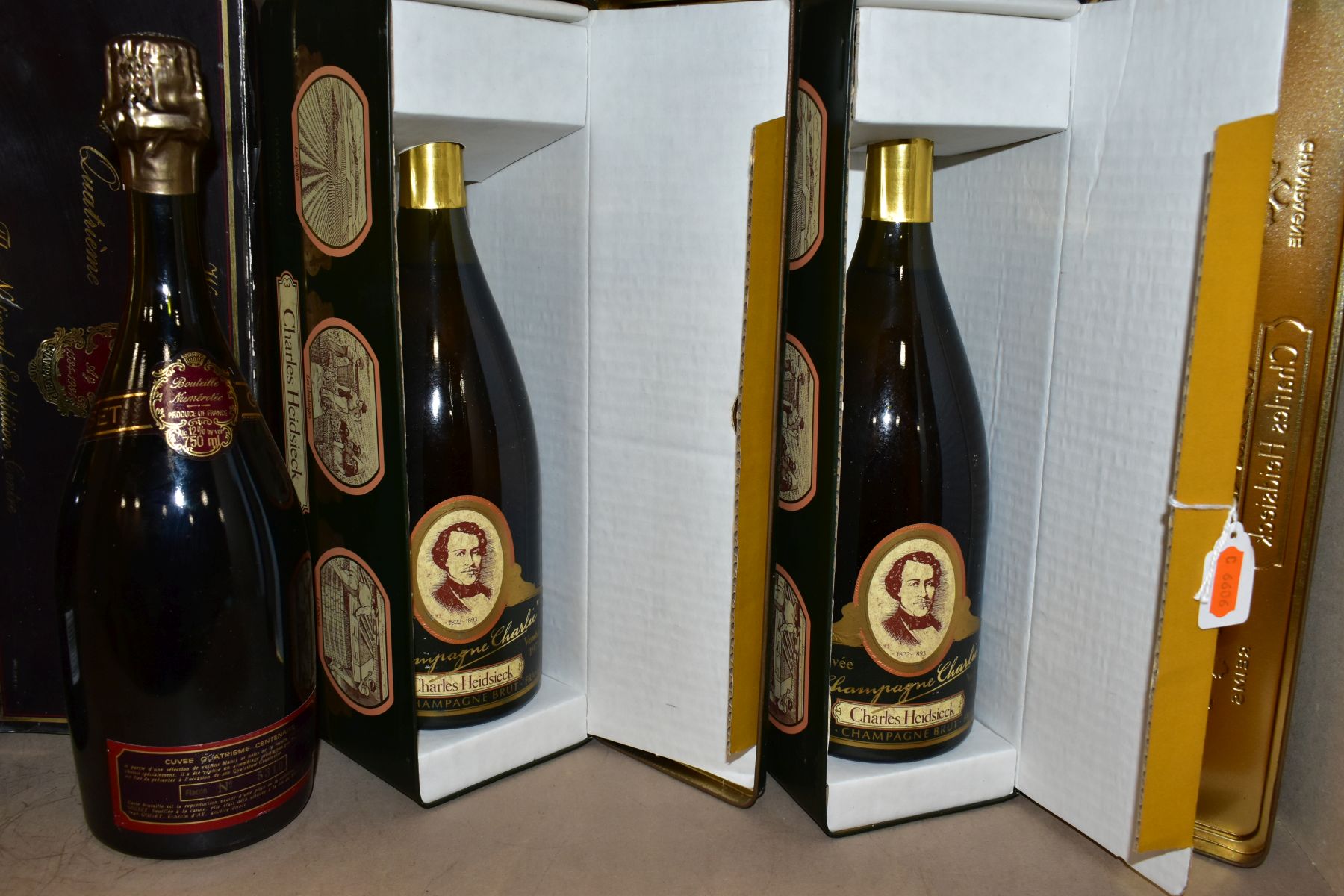 CHAMPAGNE, five bottles comprising 1 x Champagne Gosset, Quatrieme Centenaire edition, 1 x Veuve - Image 6 of 7