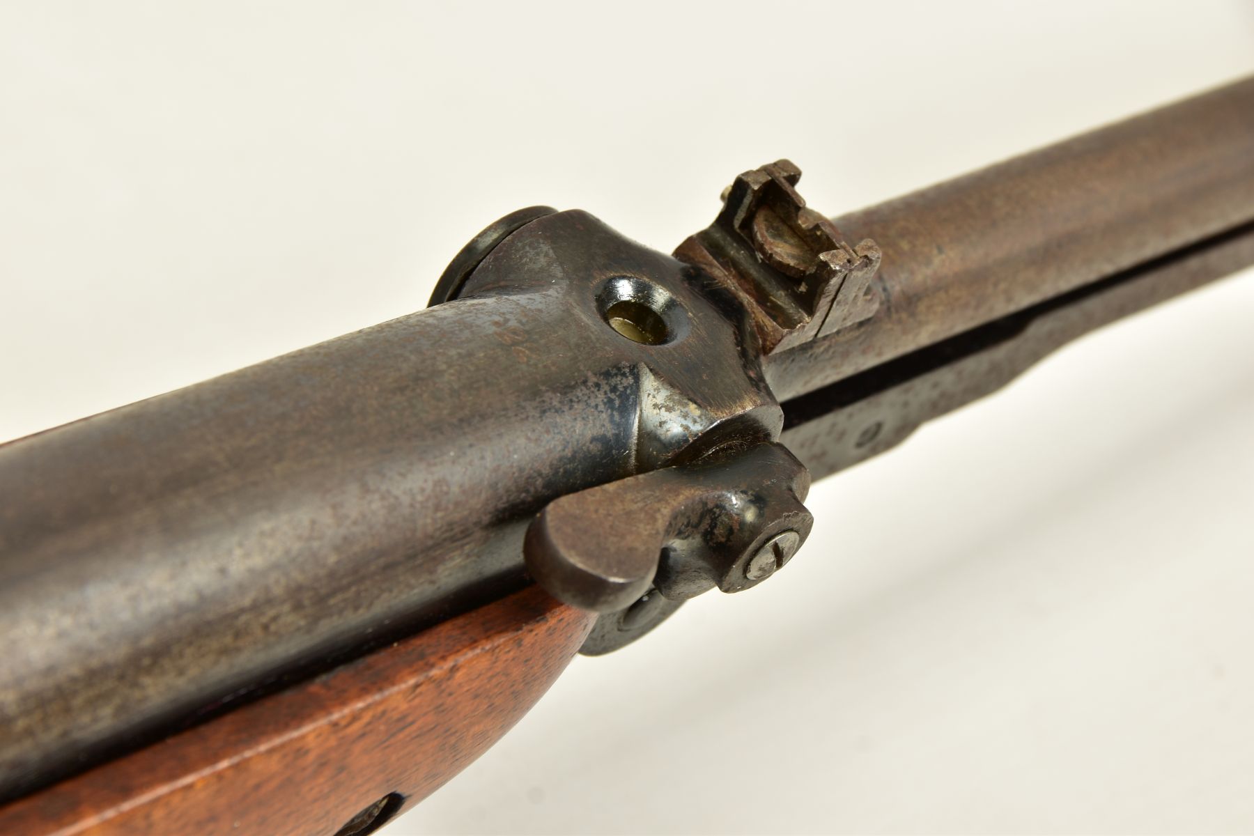 A .22'' WEBLEY & SCOTT MK III AIR RIFLE, serial number 46382 series 4, the locking plunger is - Image 22 of 26