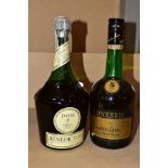 ALCOHOL, comprising one bottle of D.O.M Benedictine, (older bottling) and one bottle of Ronsard